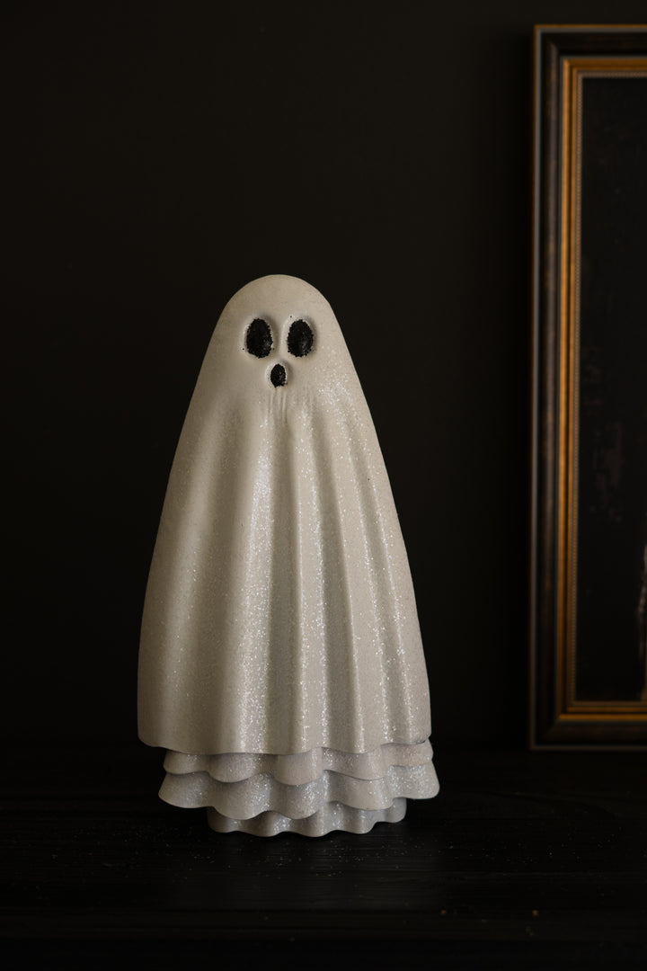 Set of 5 Metal Halloween Ghosts
