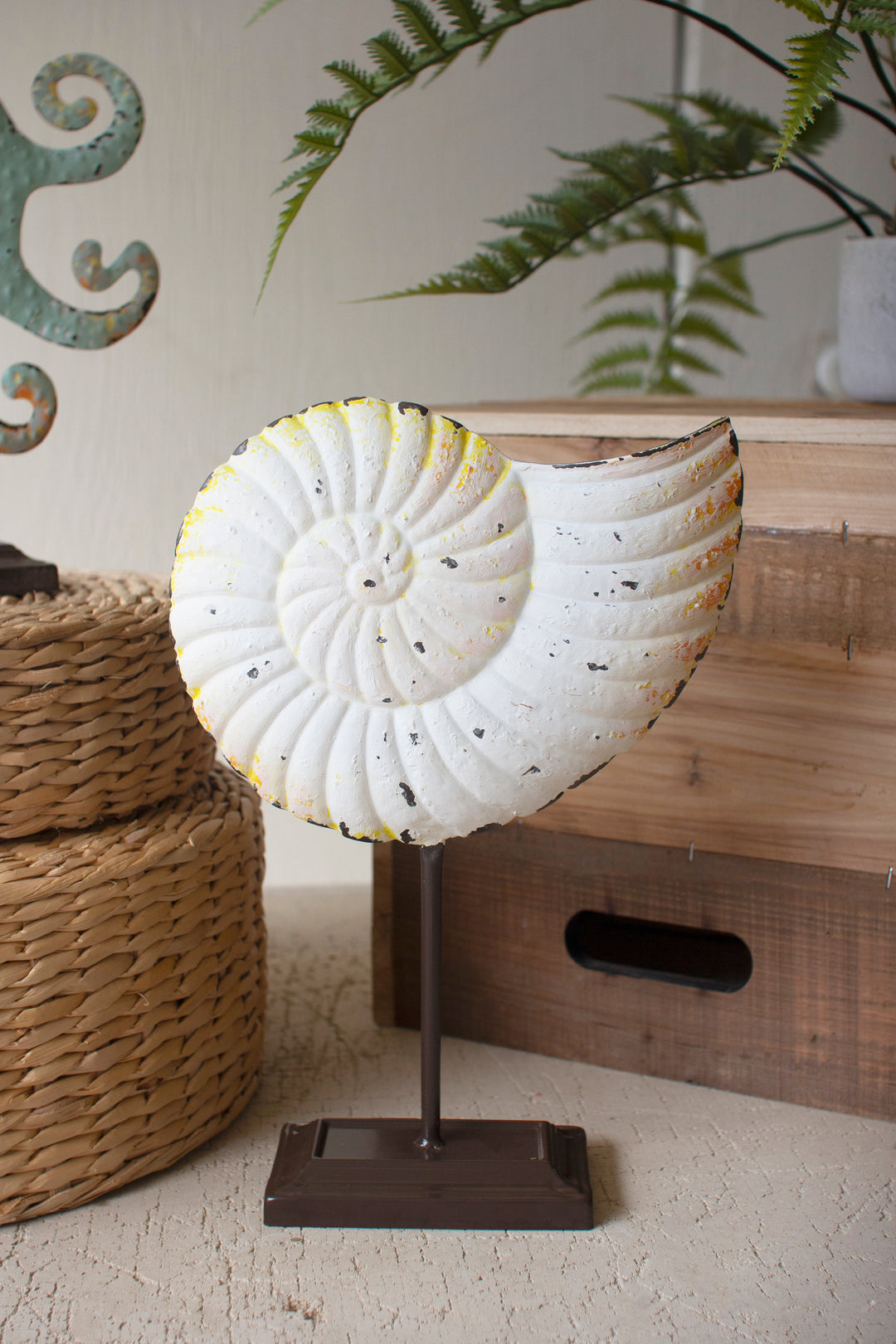 Set of 3 Painted Coastal Sea Creatures