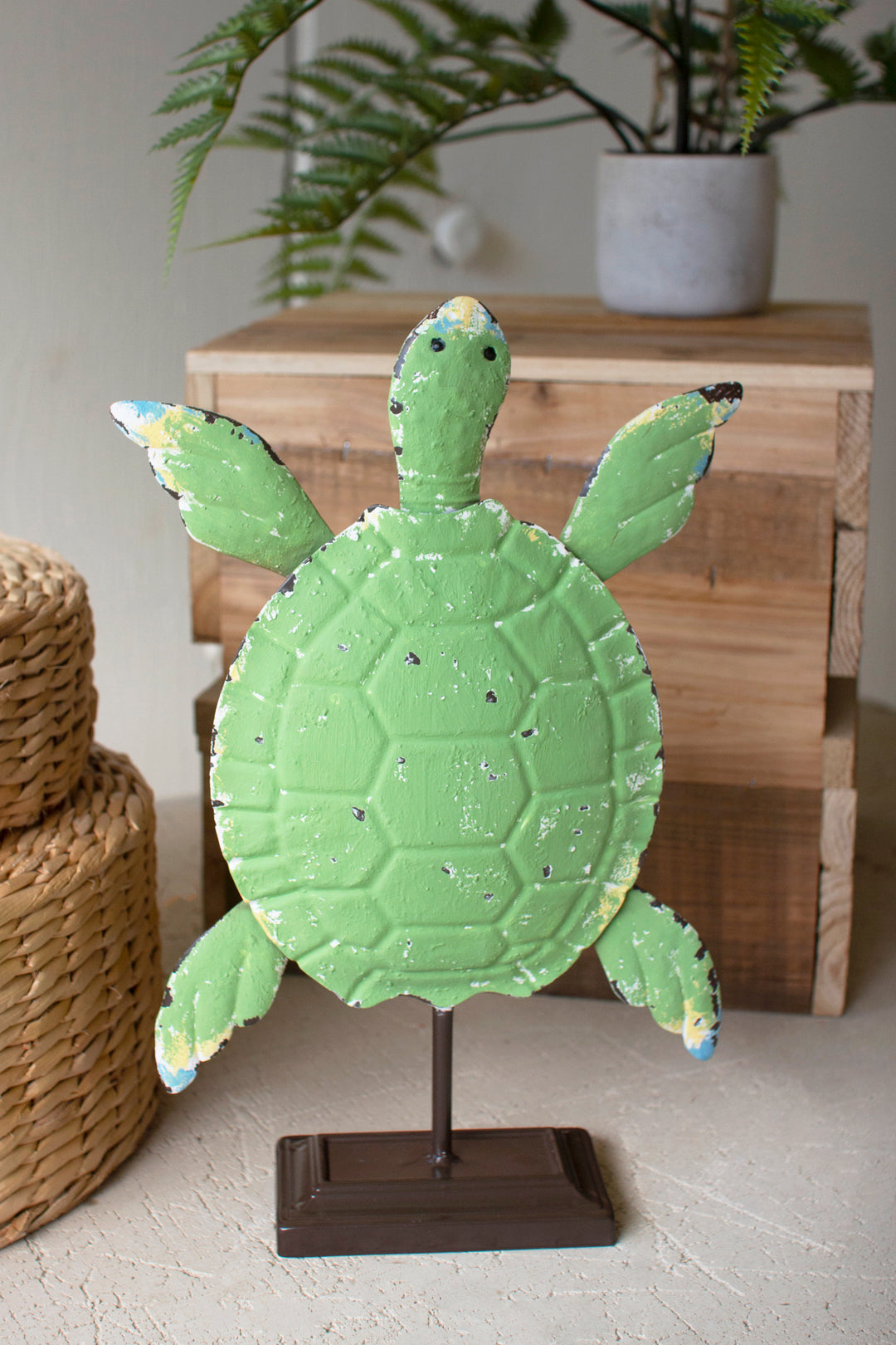 Set of 3 Painted Coastal Sea Creatures