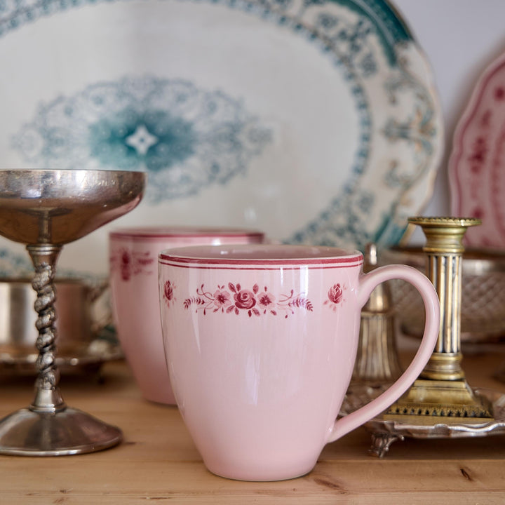 Costa Nova Vila Fine Stoneware Dinnerware (Pink-Red)