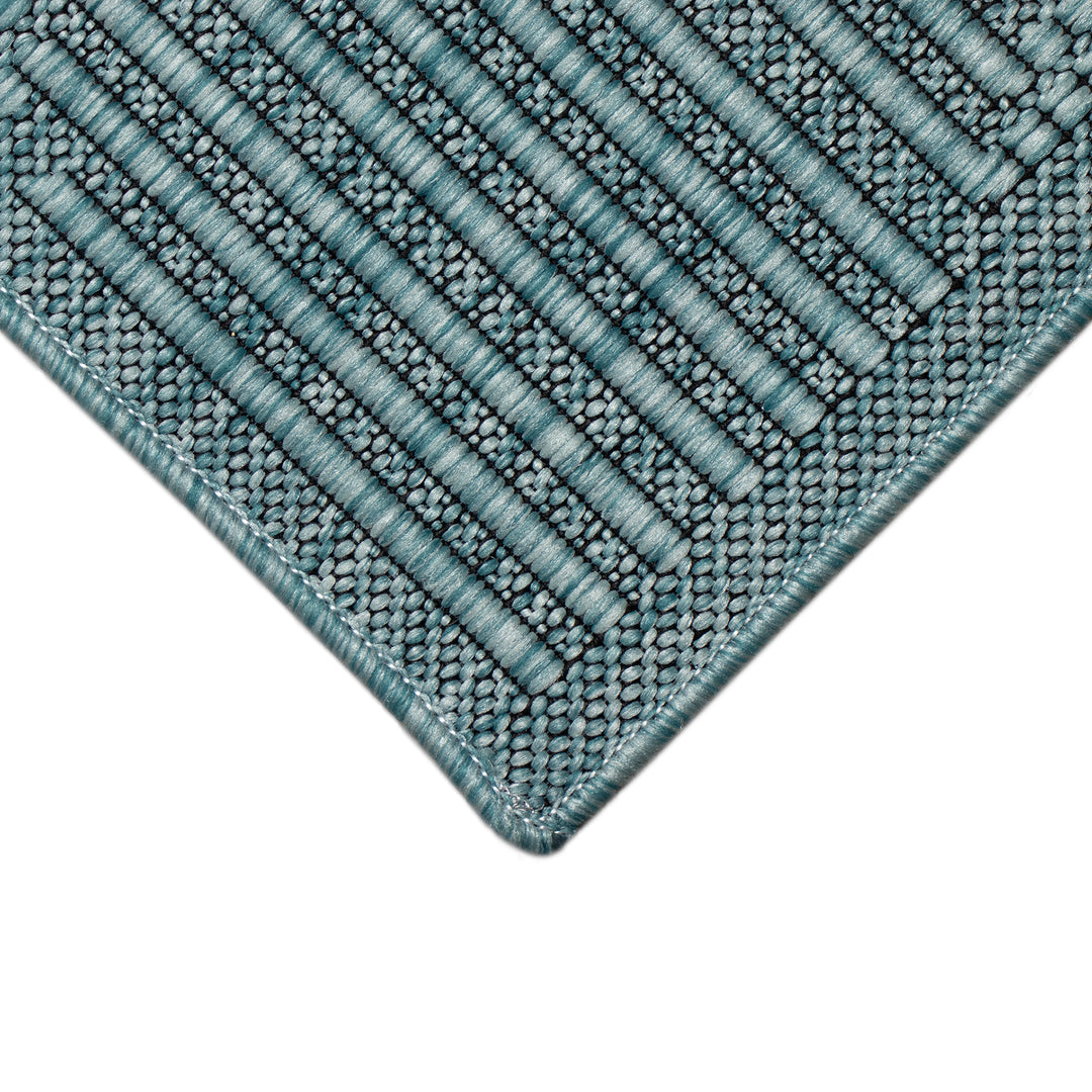 Liora Manne Soleil Maize Indoor/Outdoor Area Rug Aqua