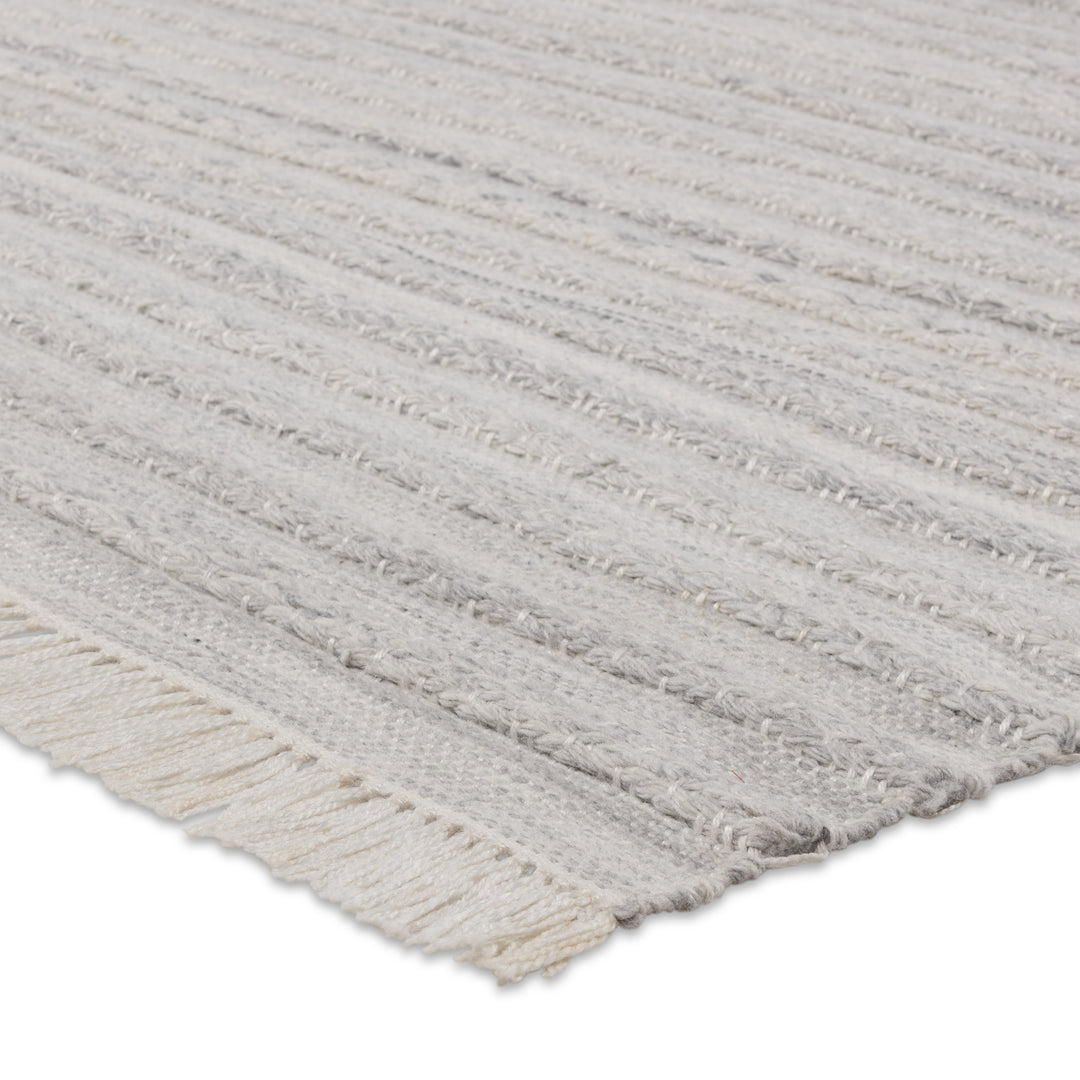 Jaipur Living Torre Indoor/ Outdoor Solid Light Gray/ Cream Area Rug (CASTILLO - CSL01)