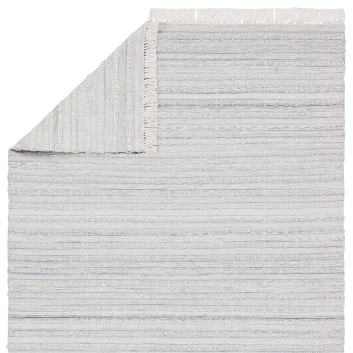 Jaipur Living Torre Indoor/ Outdoor Solid Light Gray/ Cream Area Rug (CASTILLO - CSL01)