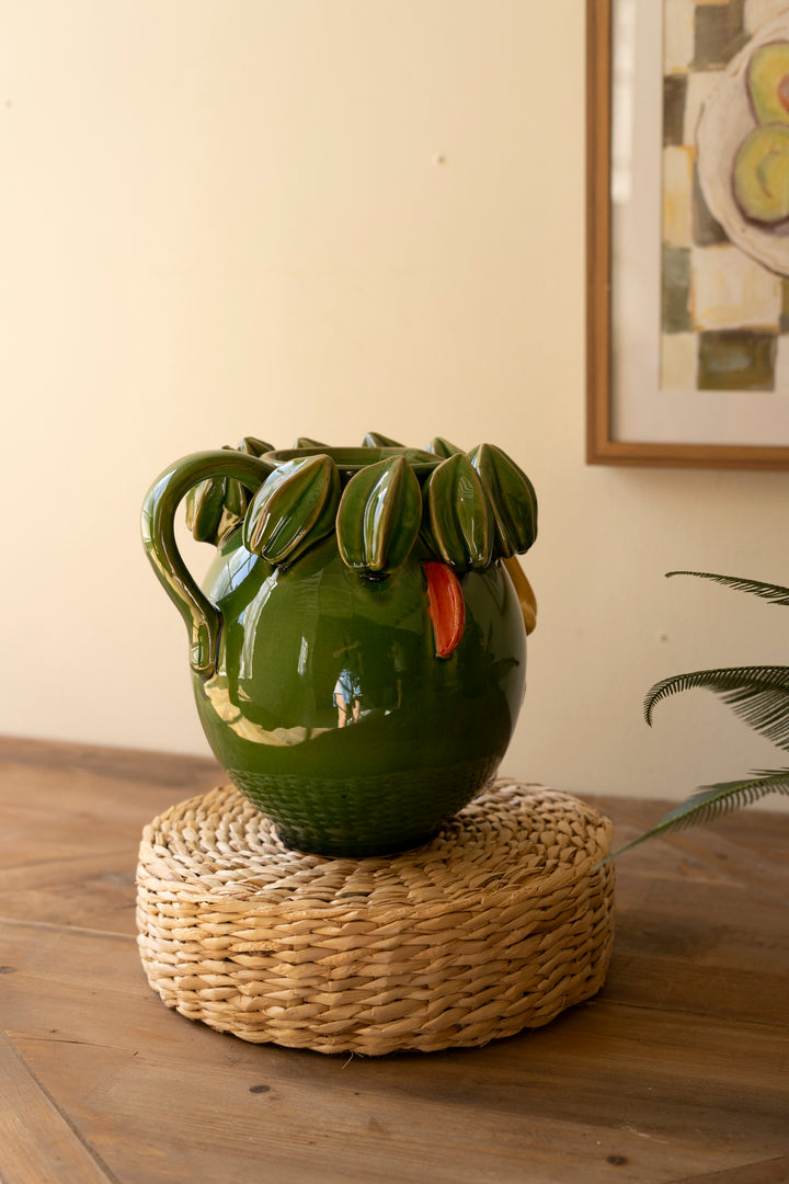 Ceramic Produce Head Planter / Starfruit