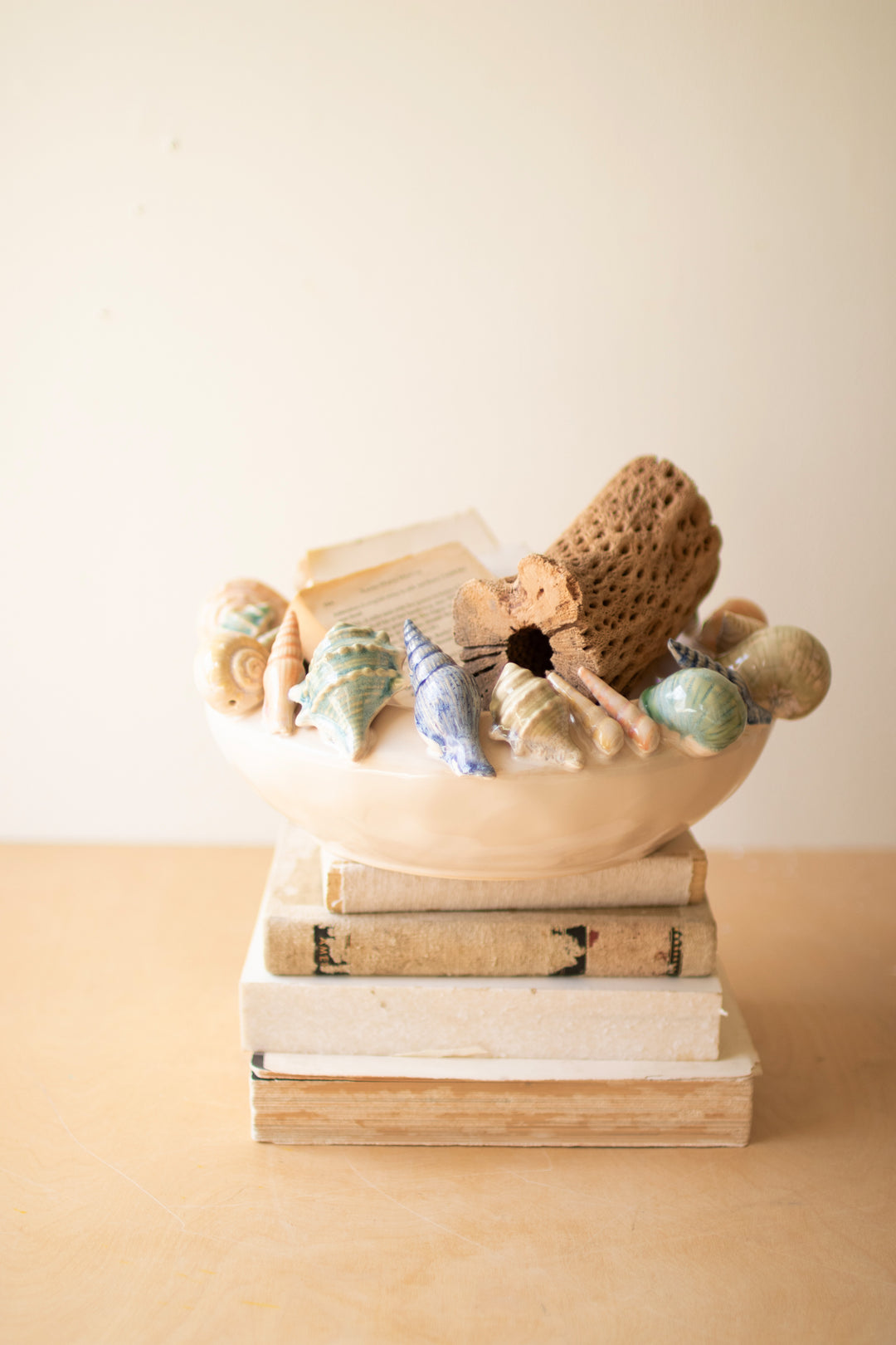 Ceramic Seashell Bowl