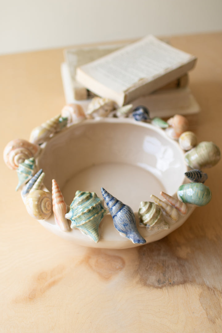Ceramic Seashell Bowl