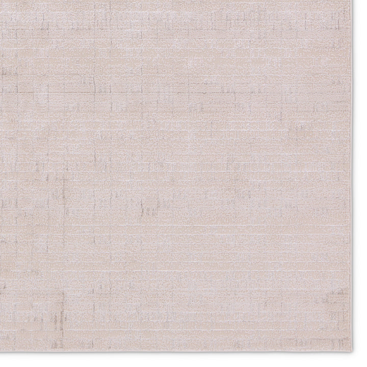 Jaipur Living Taleen Striped Cream/Silver Area Rug (CATALYST - CTY31)