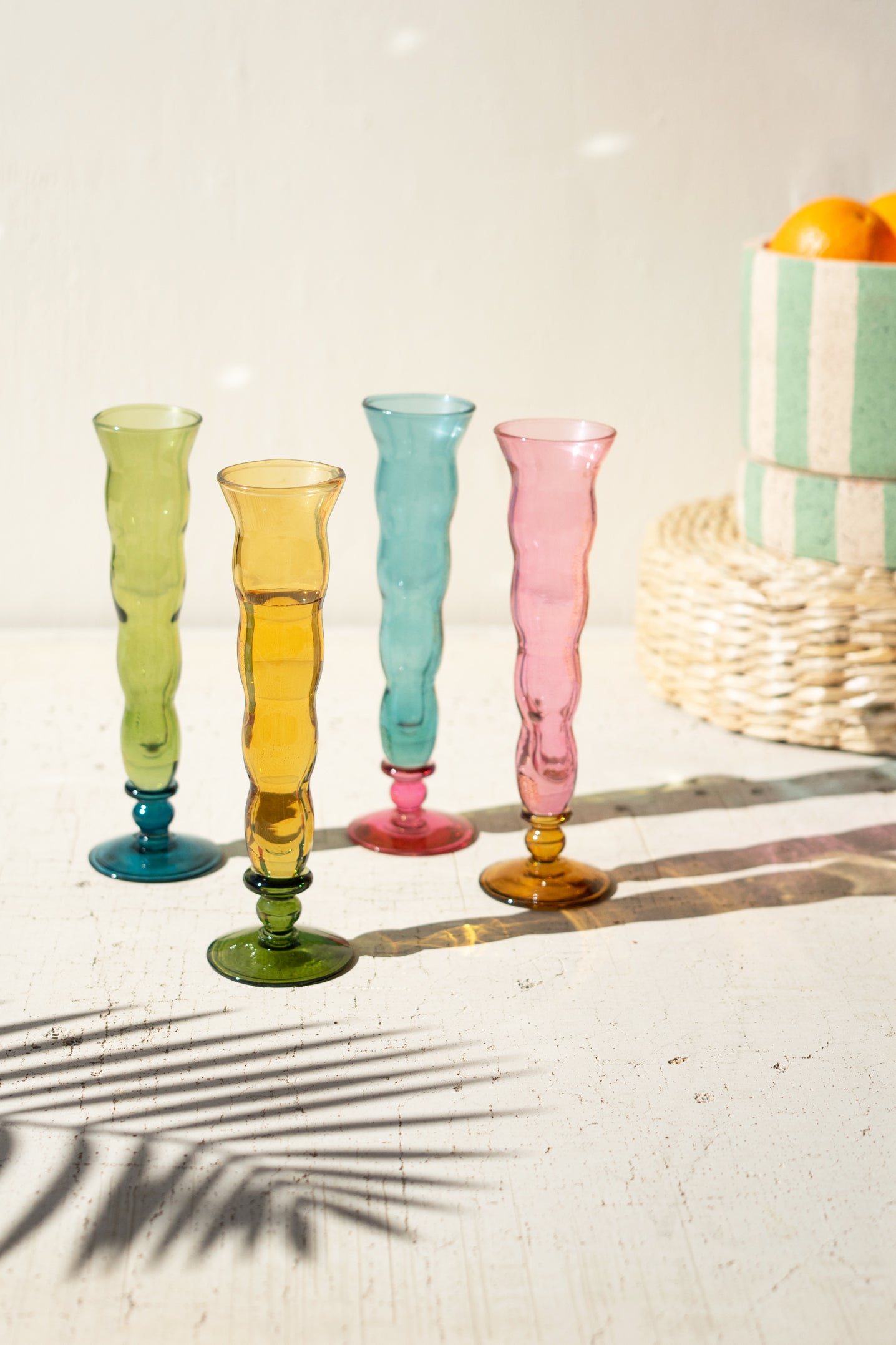 Kalalou Trumpet Champagne Glasses - Thumbnail 2