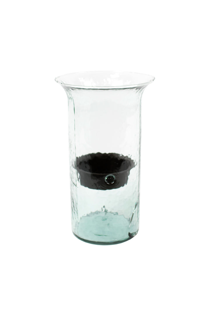 Glass Hurricane Candle Holders