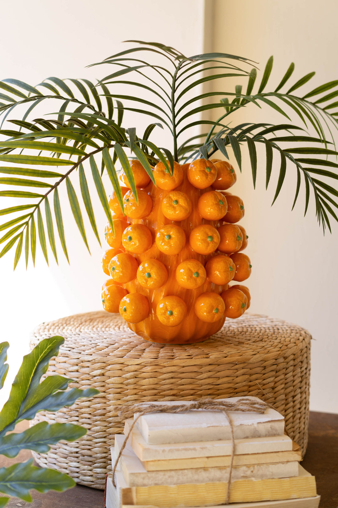 Ceramic Oranges Vase
