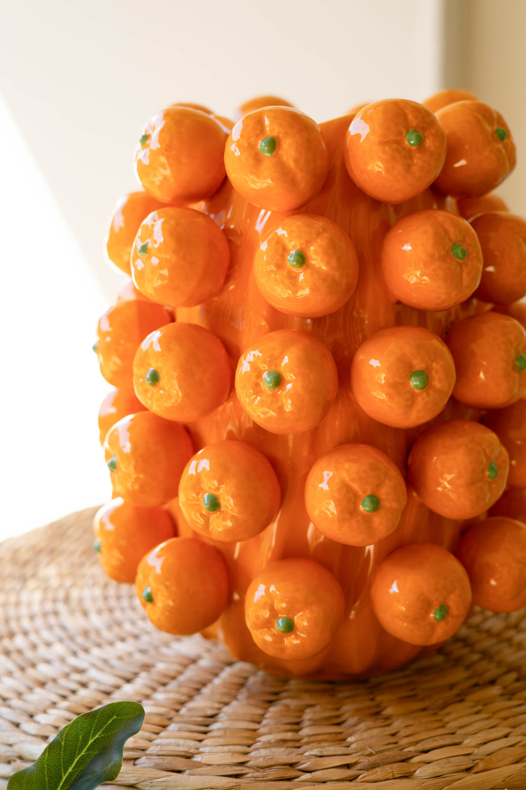Ceramic Oranges Vase