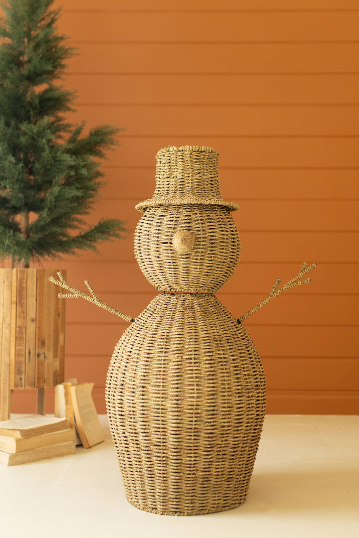 Woven Vine Snowman
