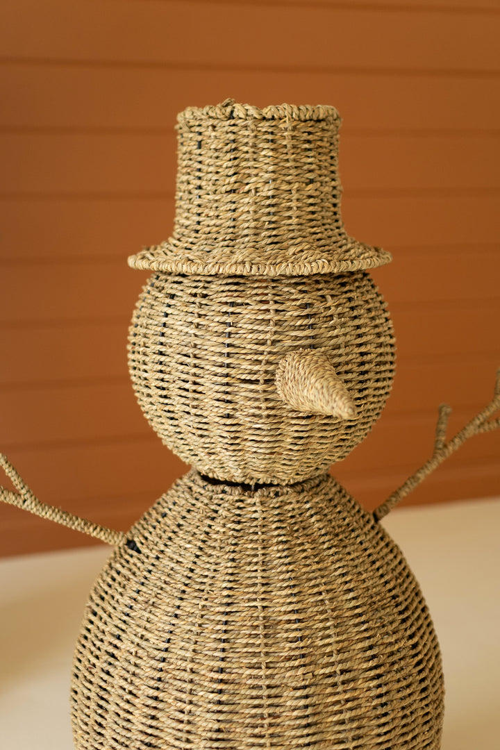 Woven Vine Snowman