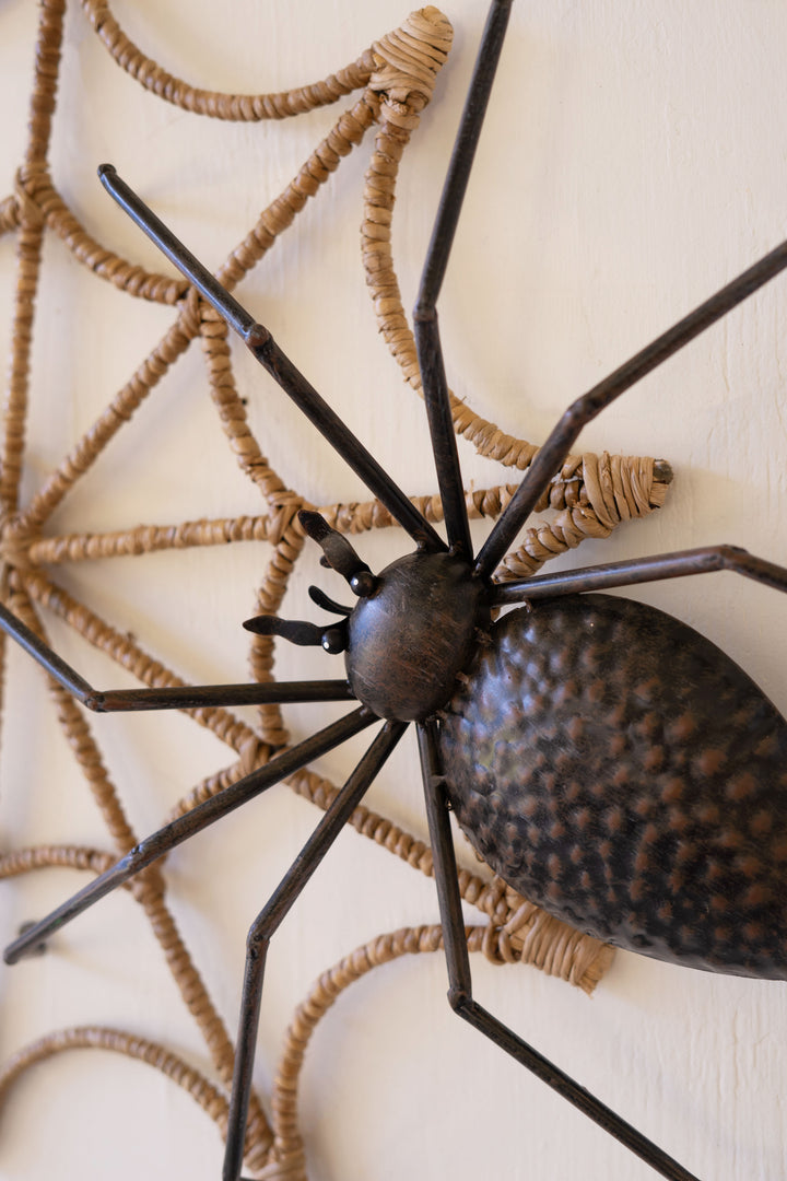 Black Metal Halloween Spider