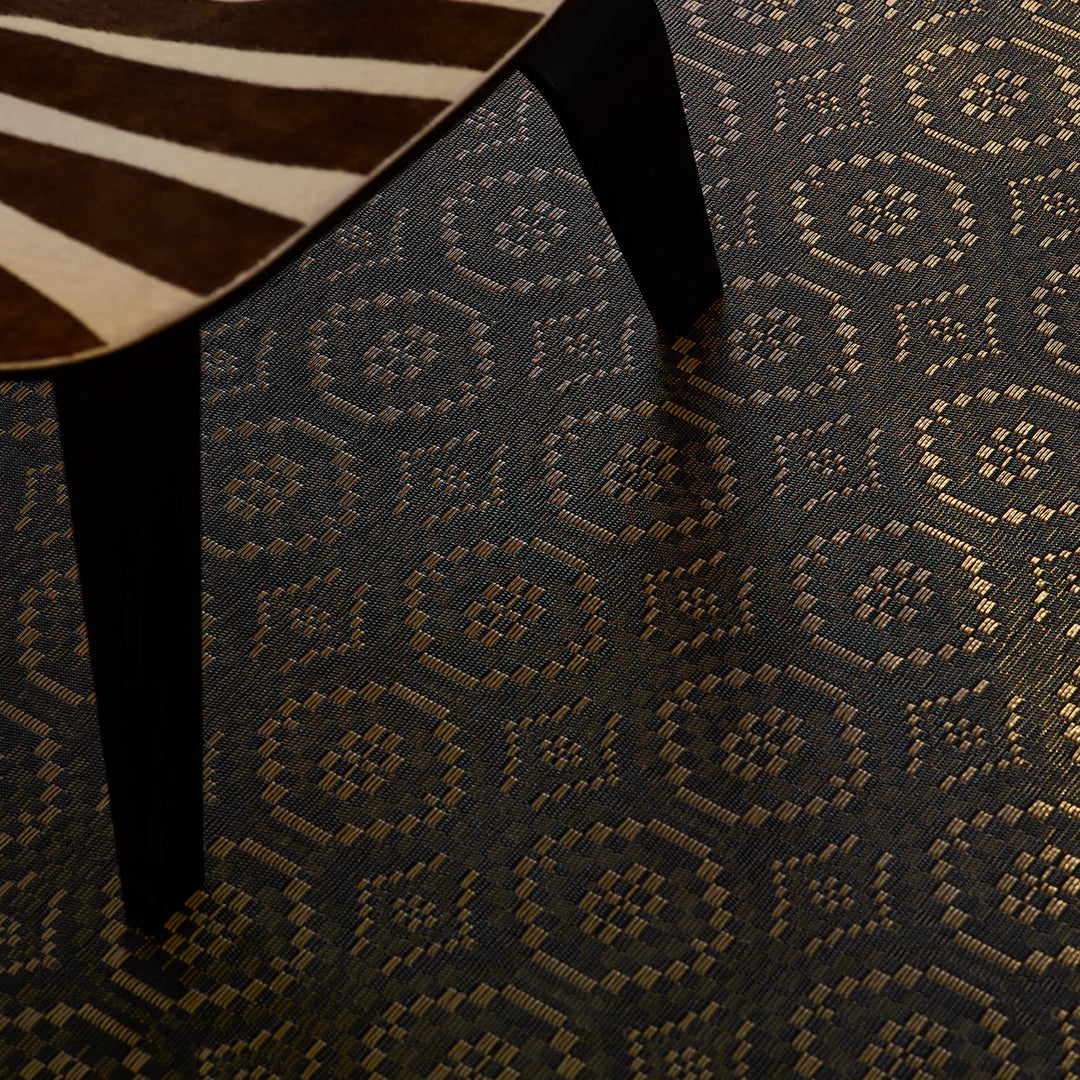 Chilewich Overshot Woven Floor Mats (Tiger Eye)