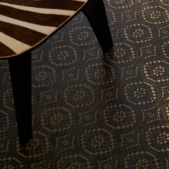 Chilewich Overshot Woven Floor Mats (Tiger Eye)