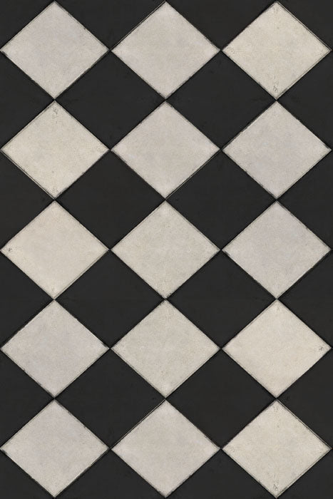 Adama Vinyl Floor Rug (Class Black) – Hudson & Vine