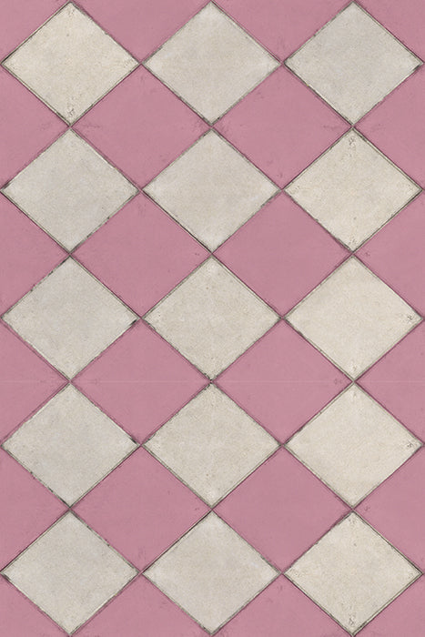 Adama Vinyl Floor Rug (Class Pink)