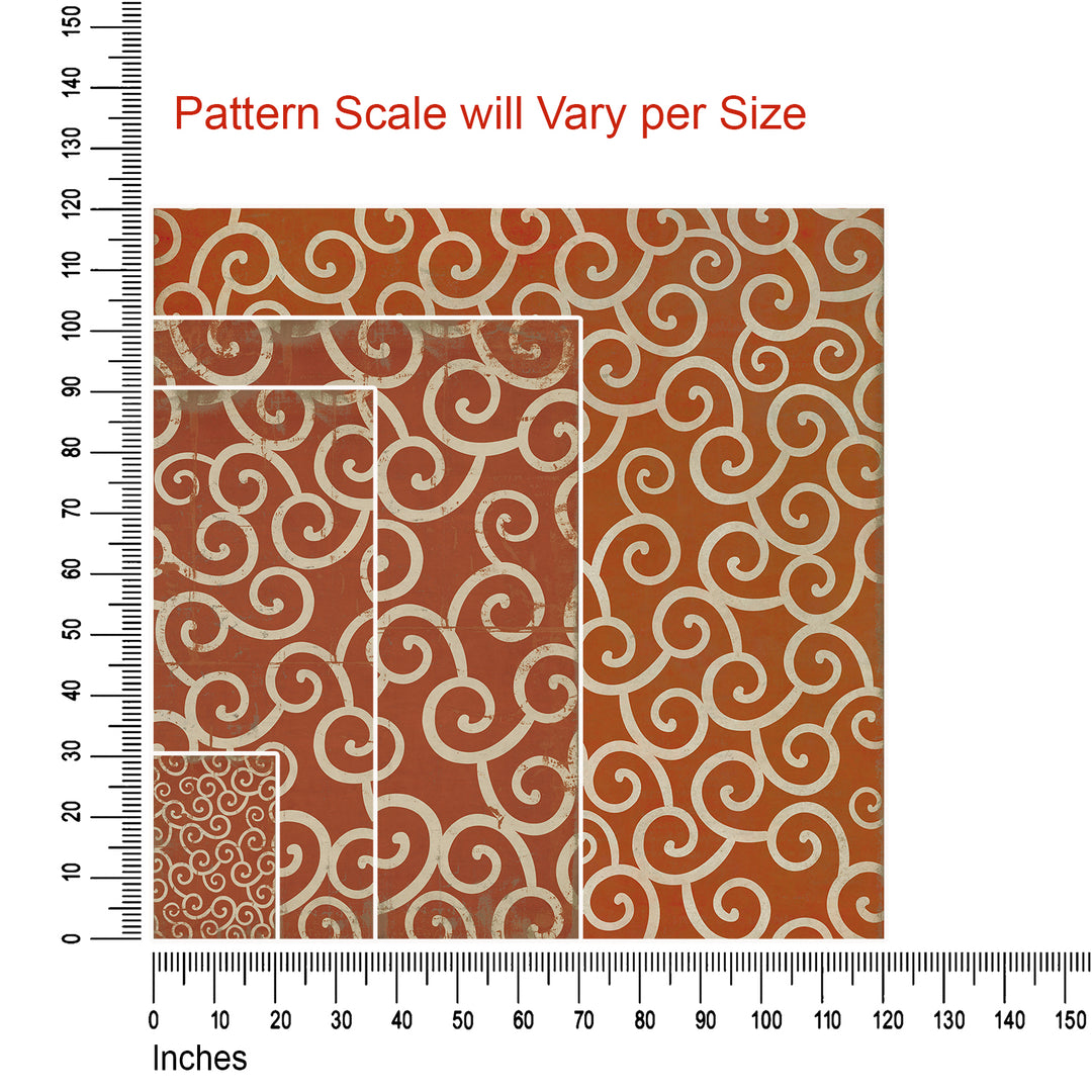 Vintage Vinyl Floorcloth Mats (Pattern 04 Captain Nemo)