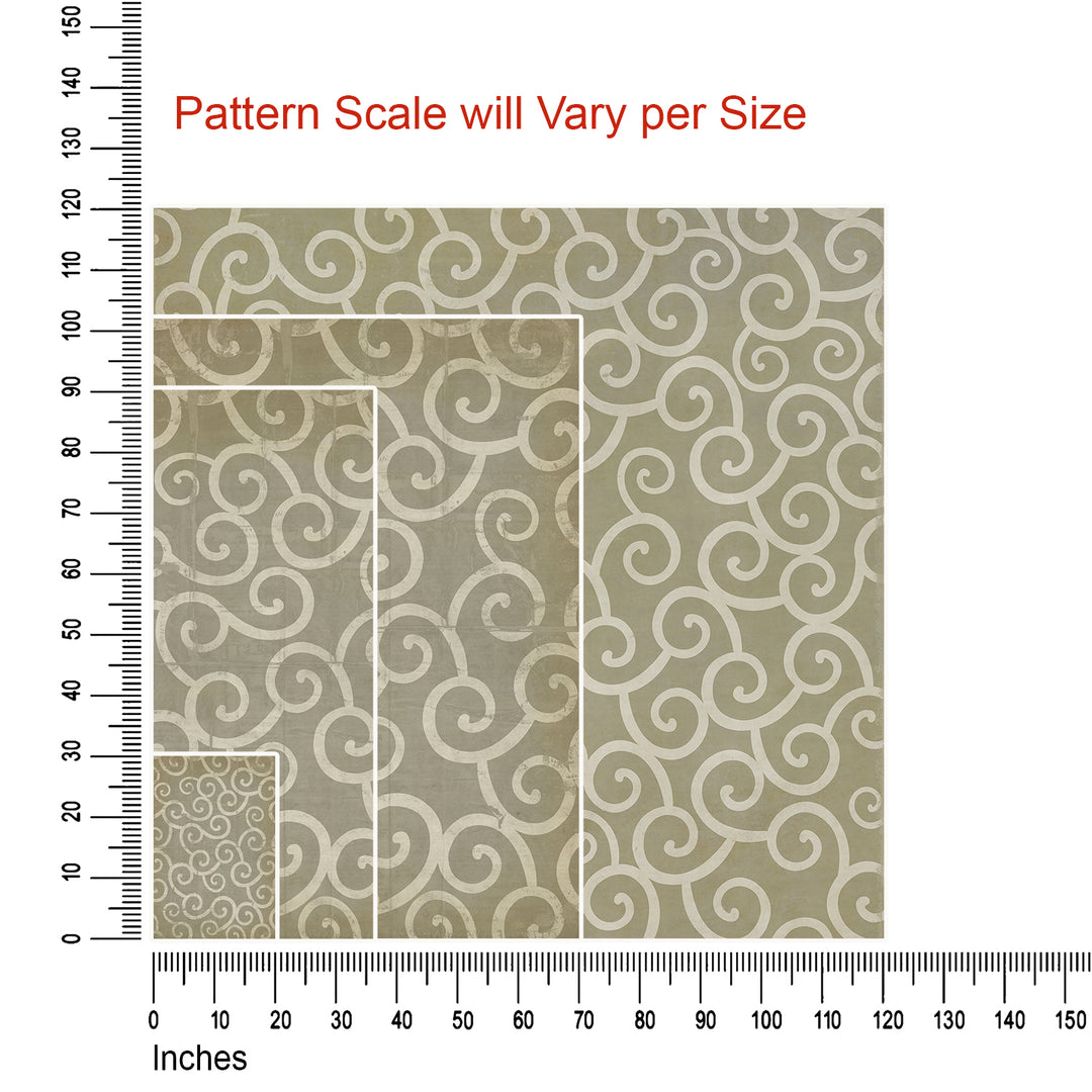 Vintage Vinyl Floorcloth Mats (Pattern 04 Moby Dick)