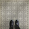 Vintage Vinyl Floorcloth Rug (Pattern 28 Calm)