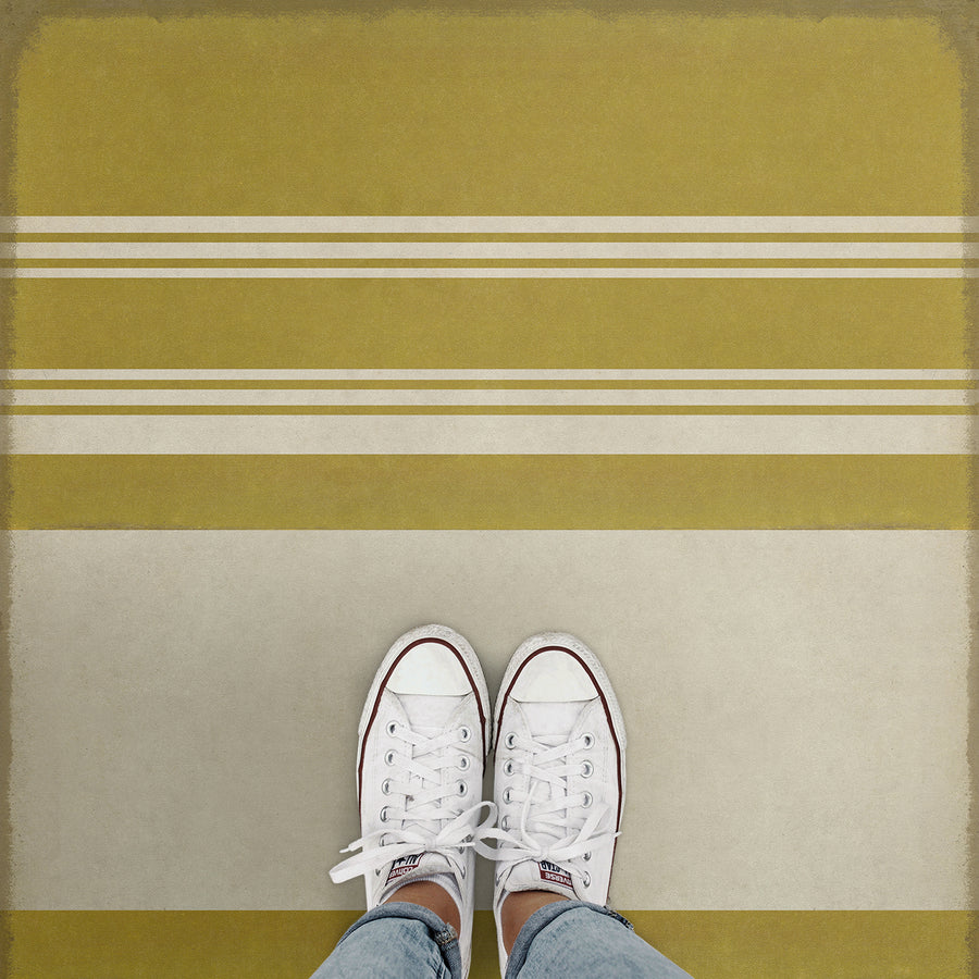Organic Stripes Yellow and White