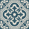 Adama Vinyl Rug/Mat (Costa_Blue)