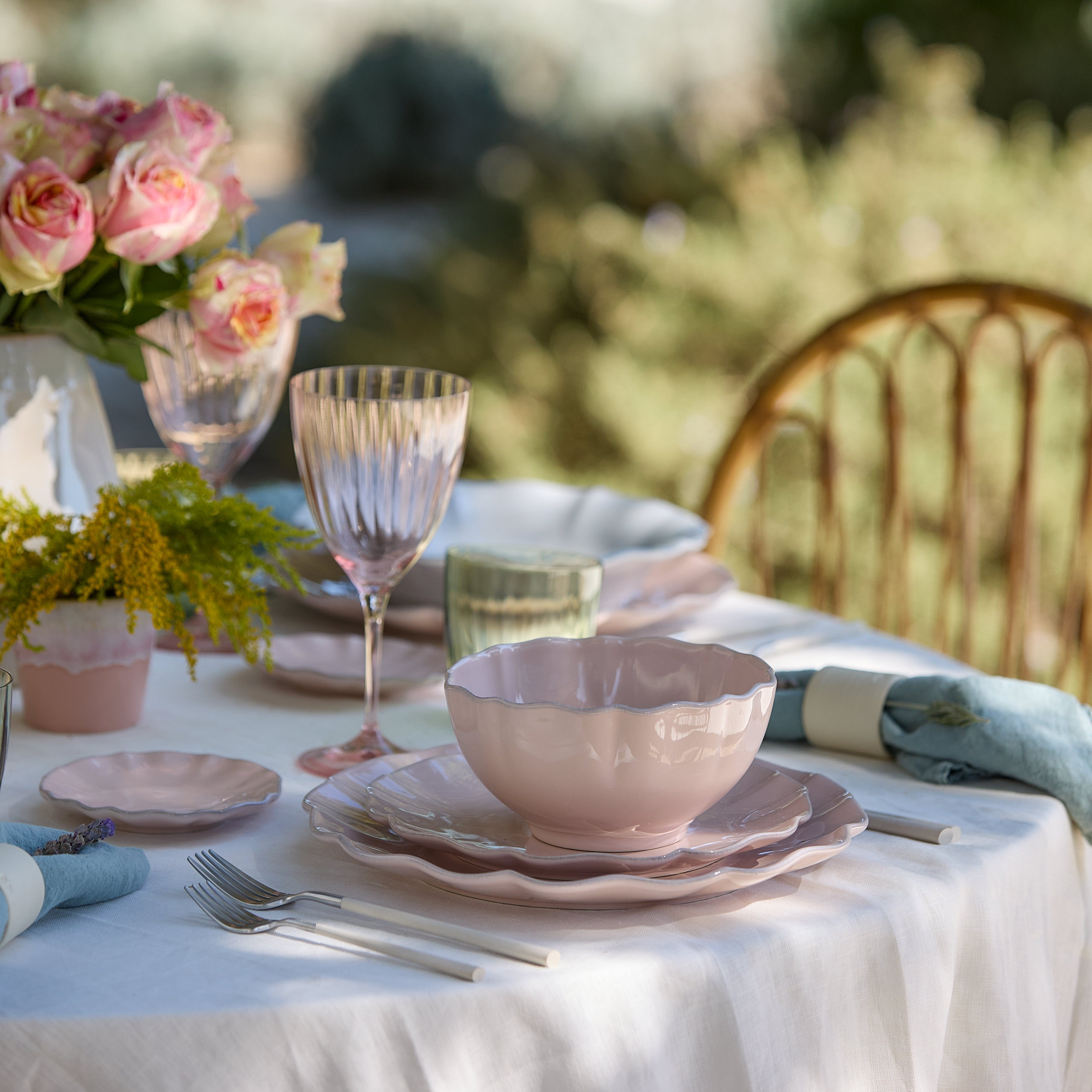Costa Nova Rosa Fine Stoneware Dinnerware (Rosé Pink) – Hudson & Vine