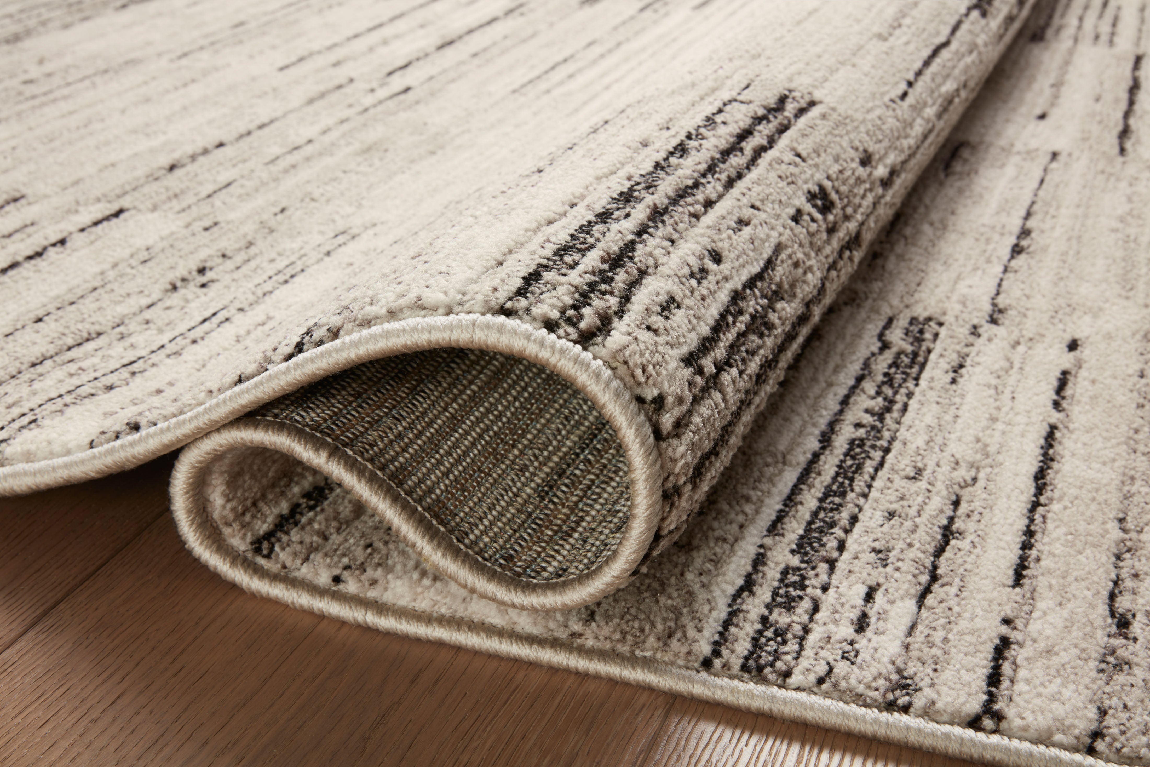 Darby Sand Charcoal Rug - Thumbnail 3