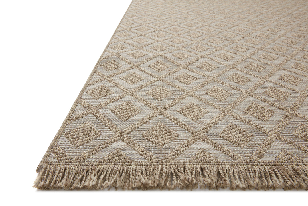 Loloi II Dawn Natural Indoor/Outdoor Accent Rug (DAW-07)