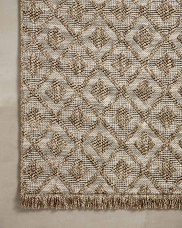 Loloi II Dawn Natural Indoor/Outdoor Accent Rug (DAW-07)