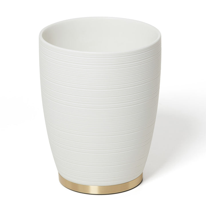Roselli Trading Dubai  Resin Bathroom Accessories (Brass Trim)