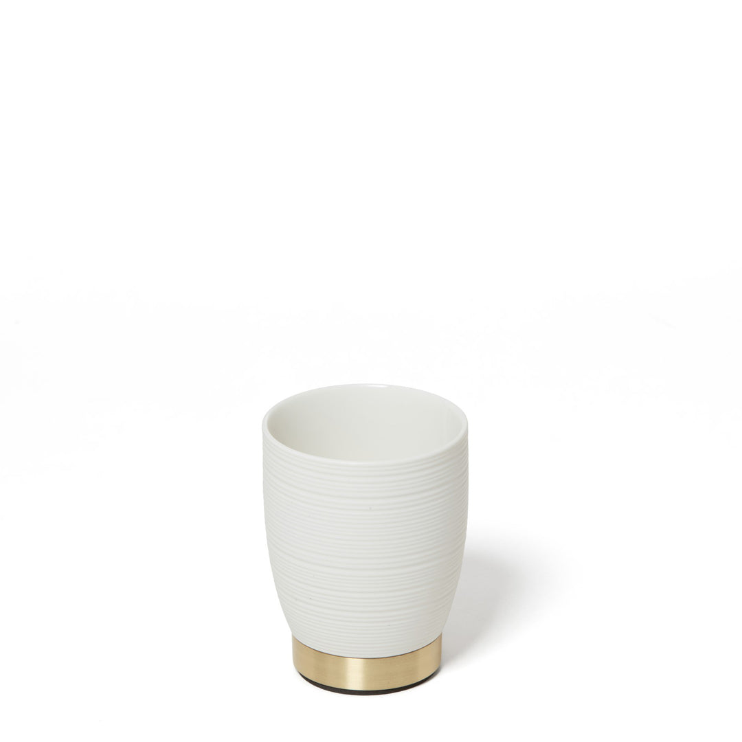 Roselli Trading Dubai  Resin Bathroom Accessories (Brass Trim)