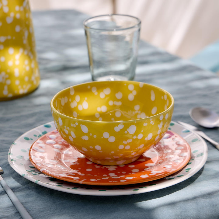 Costa Nova Rafaela Fine Stoneware Dinnerware (Tangerine)
