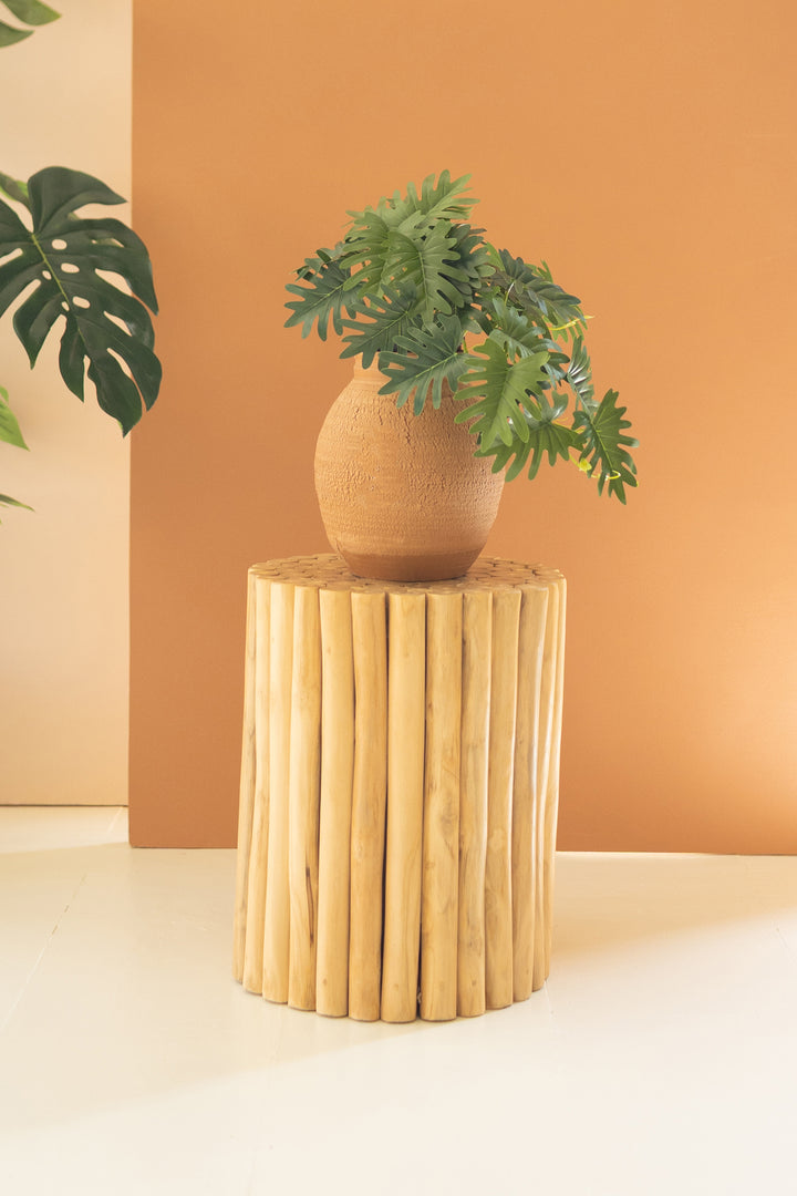 Round Multi-Branch Side Table
