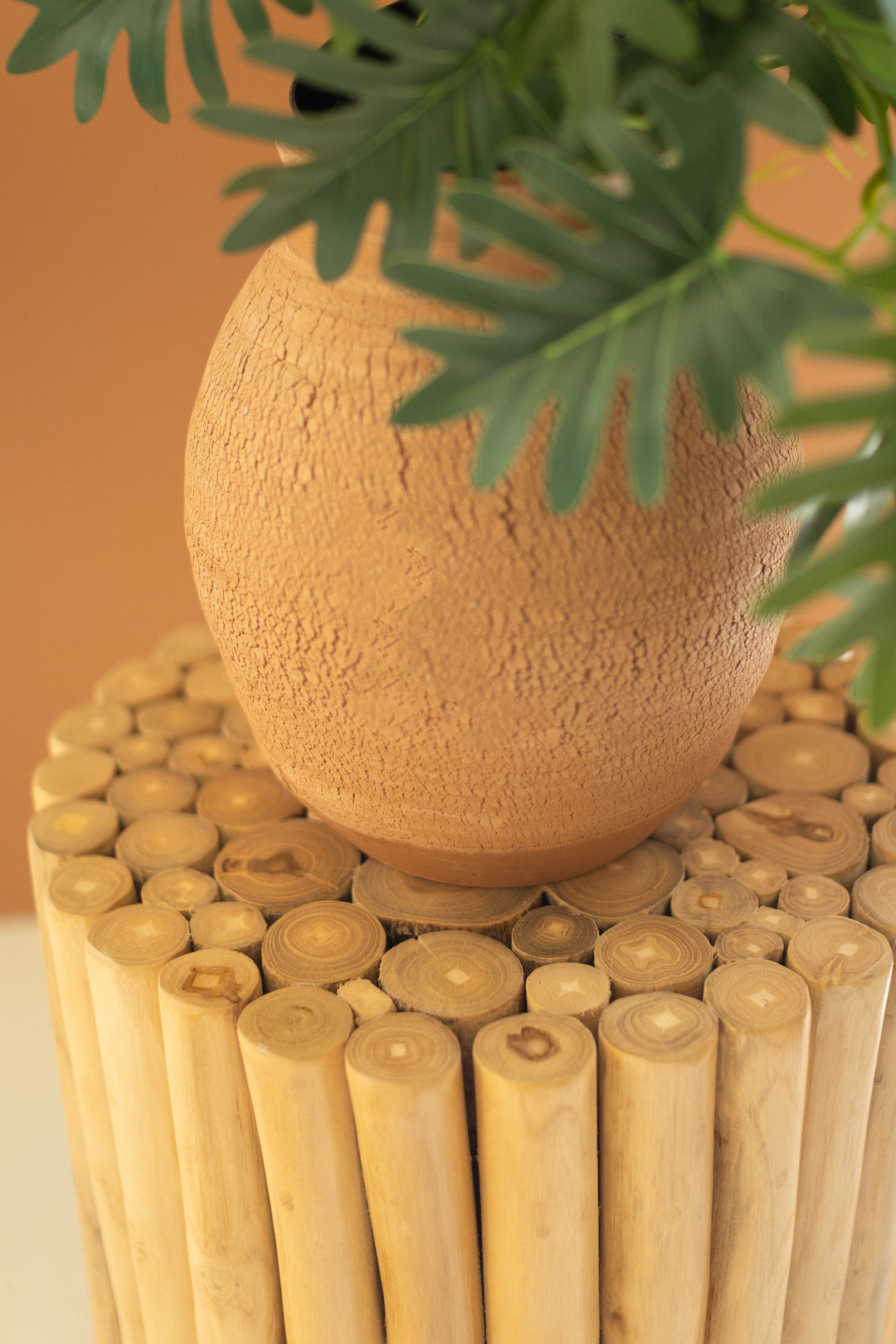 Round Multi-Branch Side Table