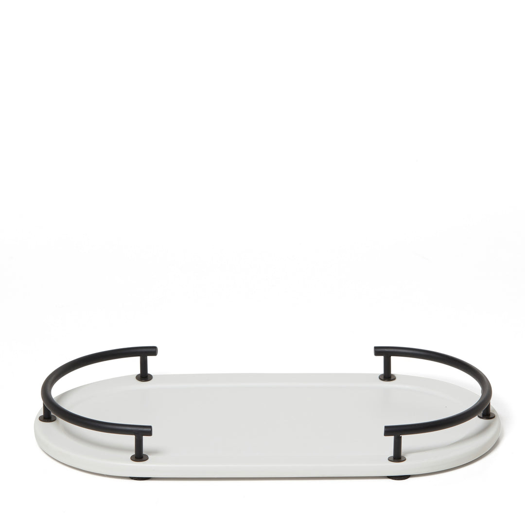 Roselli Trading Dubai  Resin Bathroom Accessories (Black Trim)