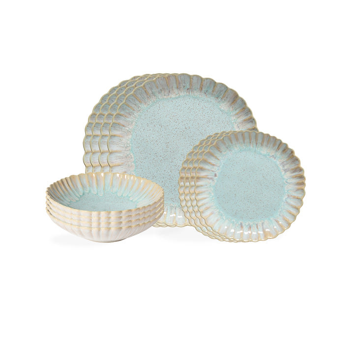 Casafina Mallorca Fine Stoneware Dinnerware (Sea Blue)