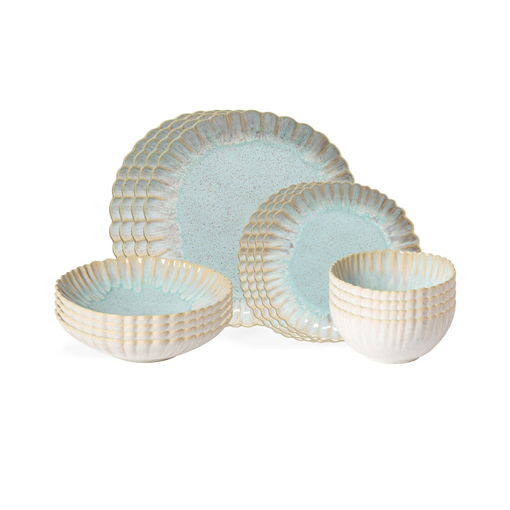 Casafina Mallorca Fine Stoneware Dinnerware (Sea Blue)