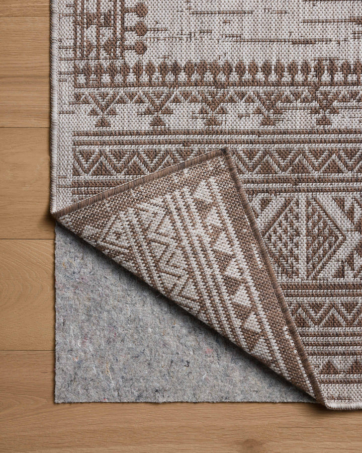 Loloi Easton Coffee / Dove Indoor/Outdoor Accent Rug (ESN-01)