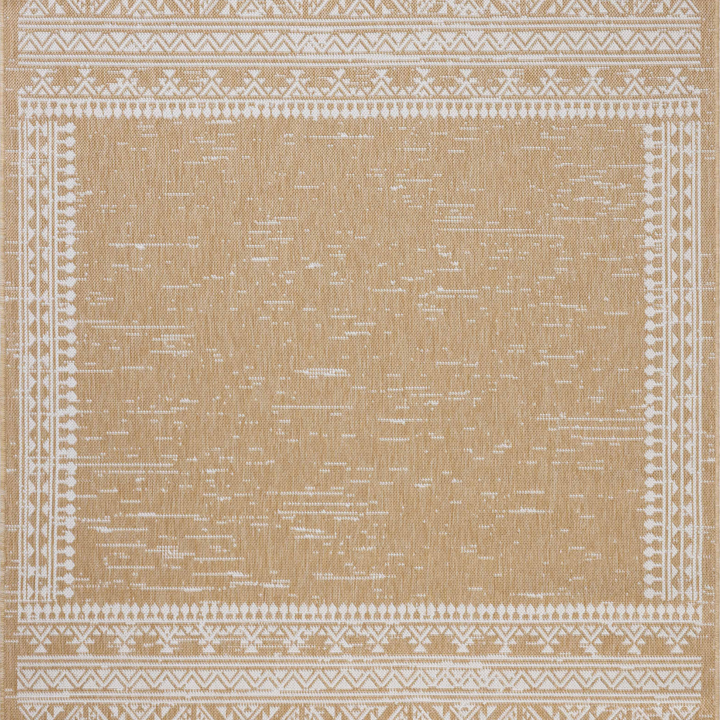 Loloi Easton Ivory / Wheat Indoor/Outdoor Accent Rug (ESN-01)