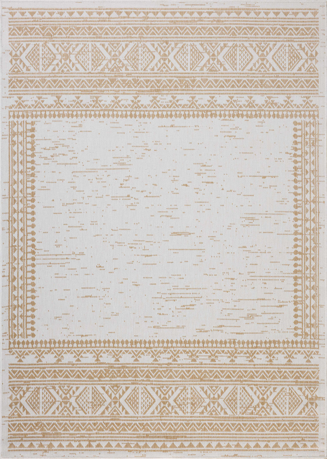 Loloi Easton Ivory / Wheat Indoor/Outdoor Accent Rug (ESN-01)