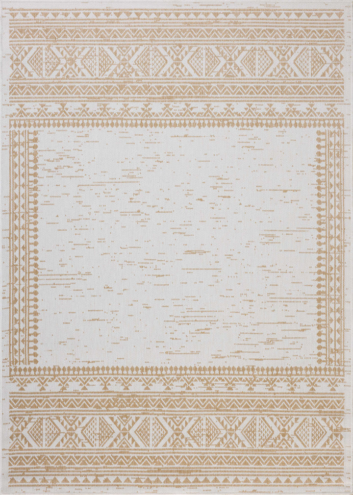 Loloi Easton Ivory / Wheat Indoor/Outdoor Accent Rug (ESN-01)
