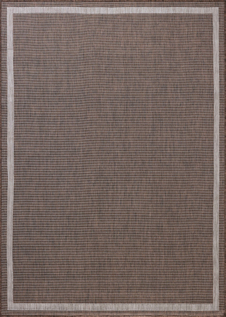 Loloi Easton Dove / Coffee Indoor/Outdoor Accent Rug (ESN-02)