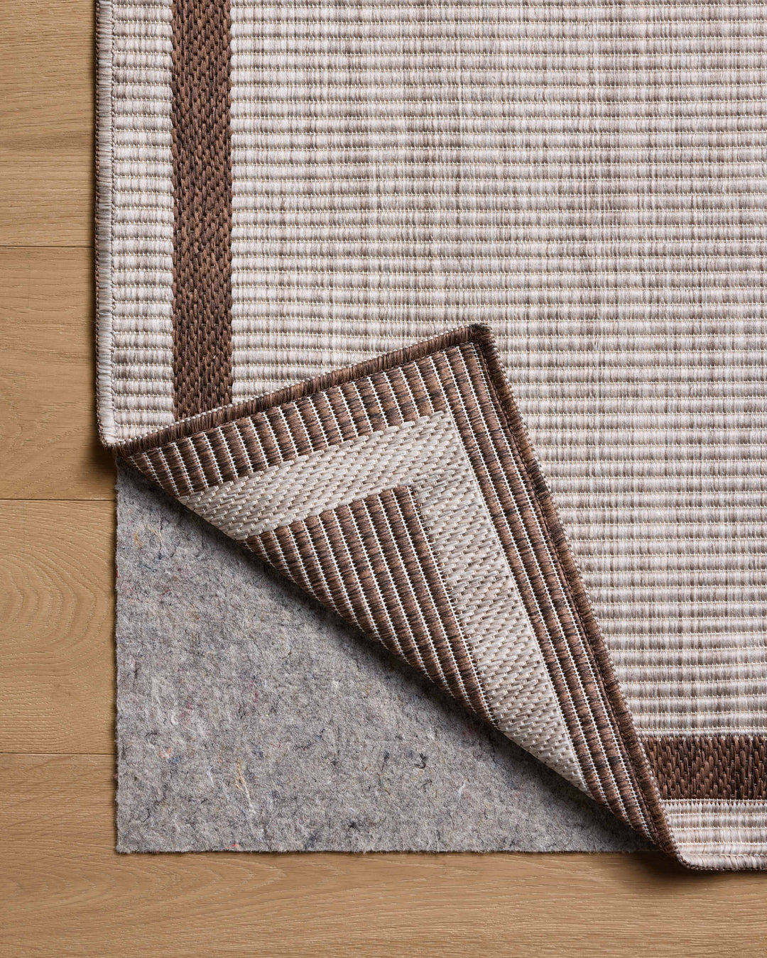 Loloi Easton Dove / Coffee Indoor/Outdoor Accent Rug (ESN-02)