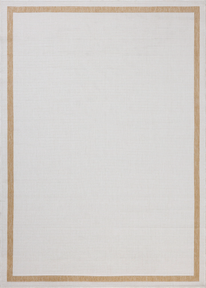 Loloi Easton Wheat / Ivory Indoor/Outdoor Accent Rug (ESN-05)