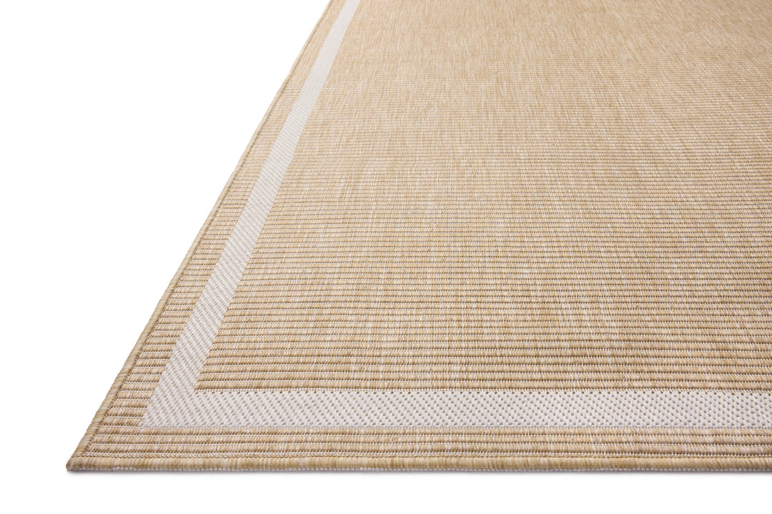 Loloi Easton Wheat / Ivory Indoor/Outdoor Accent Rug (ESN-05)