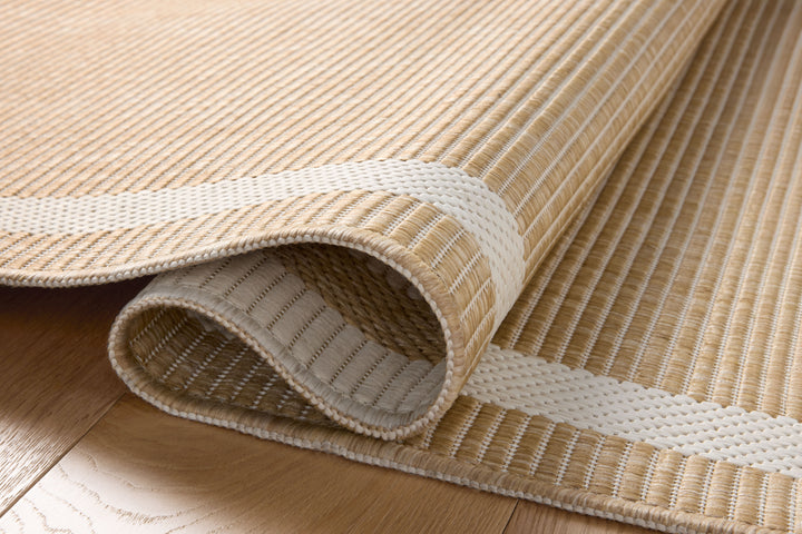 Loloi Easton Wheat / Ivory Indoor/Outdoor Accent Rug (ESN-05)