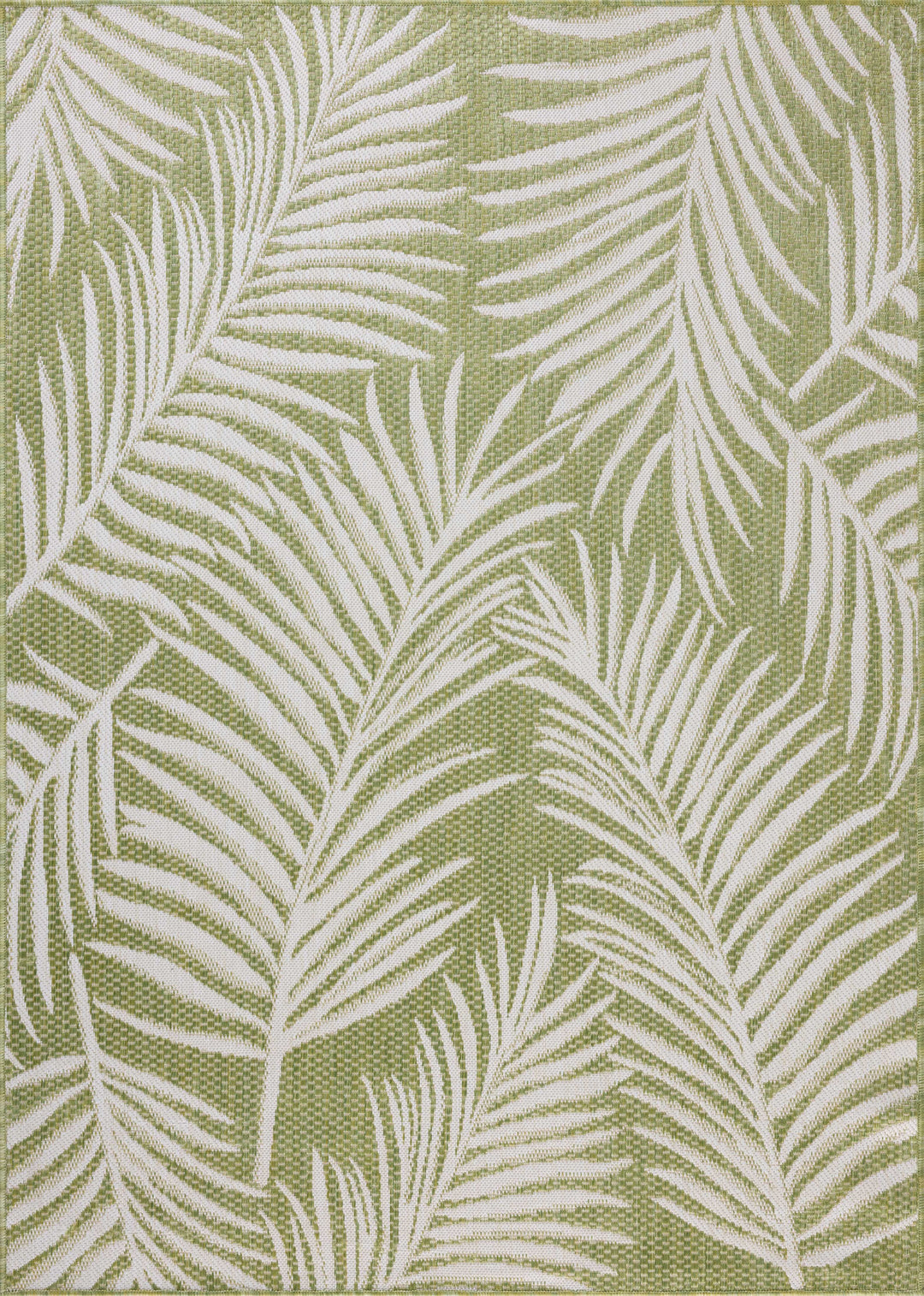 Loloi Easton Ivory / Green Indoor/Outdoor Accent Rug (ESN-06)