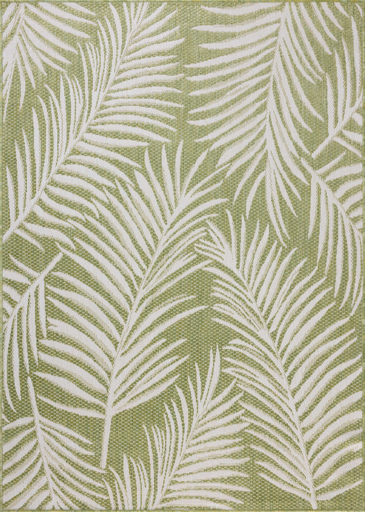 Loloi Easton Ivory / Green Indoor/Outdoor Accent Rug (ESN-06)